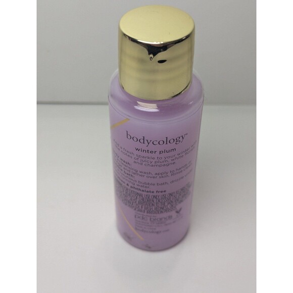 4/$12 Bodycology Winter Plum 2 In 1 Body Wash & Bubble Bath - Picture 2 of 4